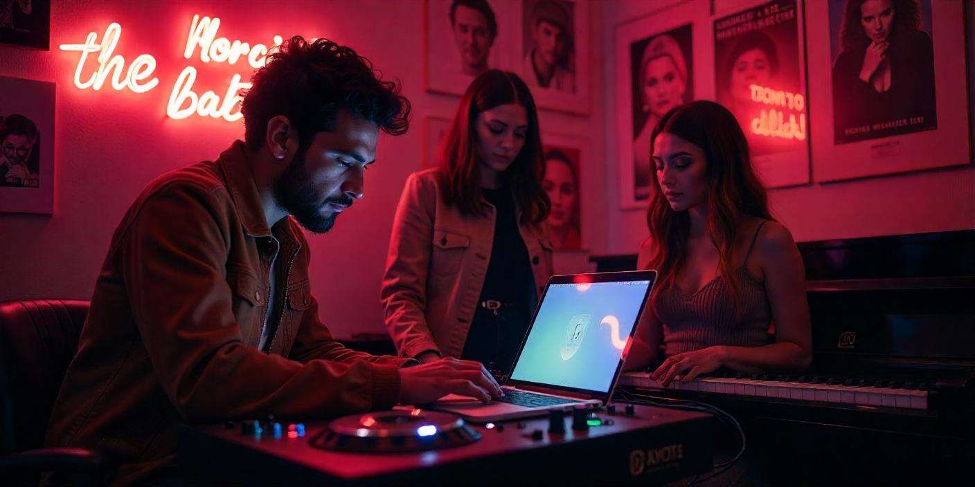 musique électronique sur la pop