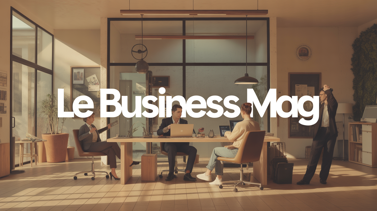 Le Business Mag équipe moderne outils digitaux