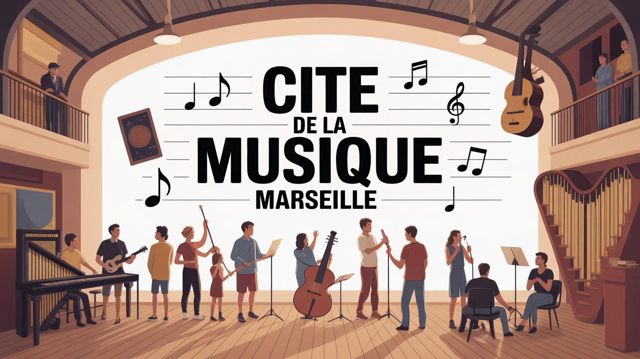 Illustration salle Cite de la Musique Marseille convivialite