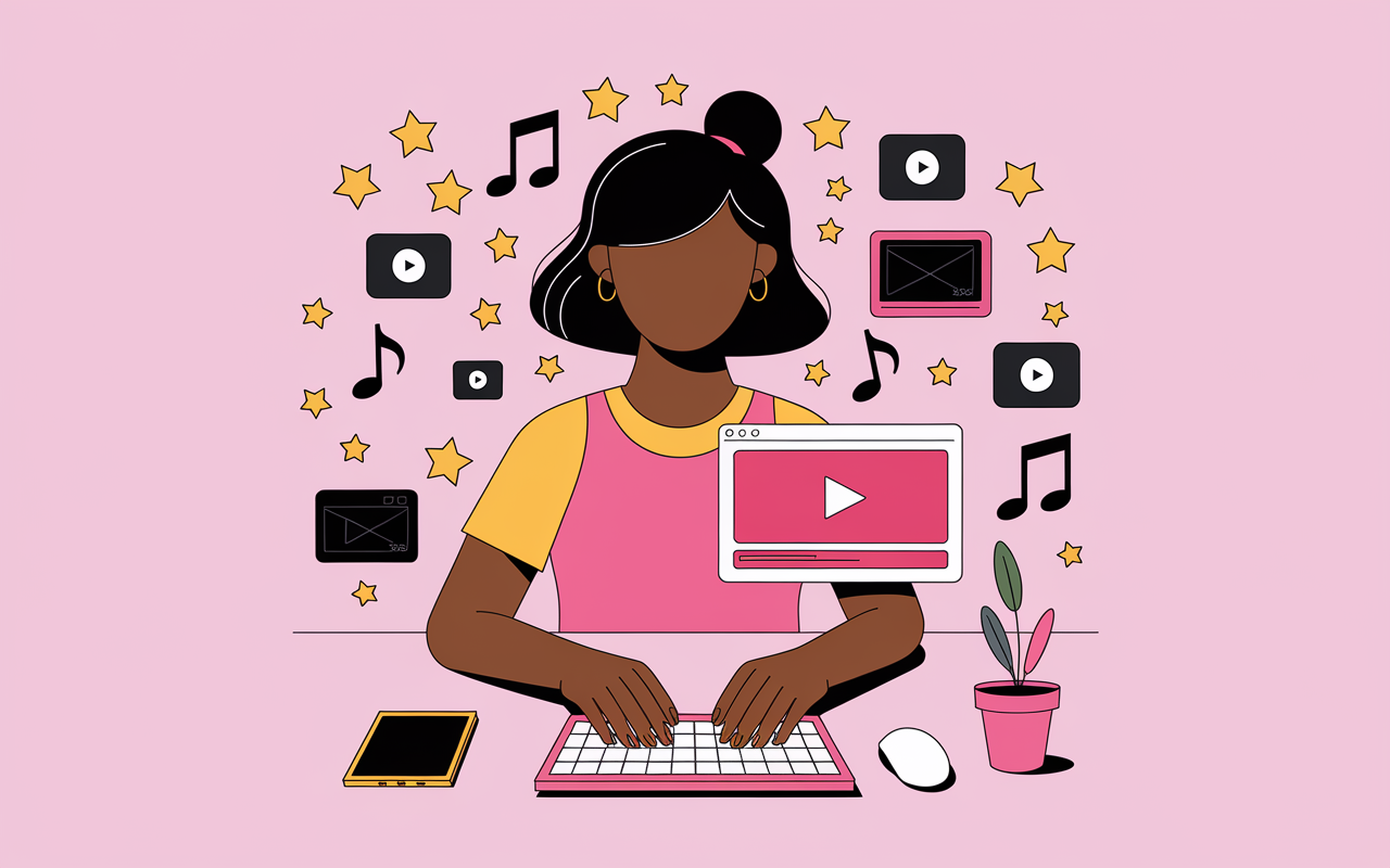 création profil chanteuse plateforme musicale
