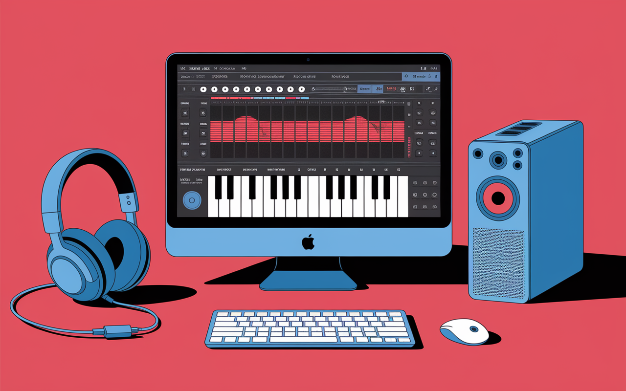 Casque, micro USB et tablette pour composer sa musique facilement