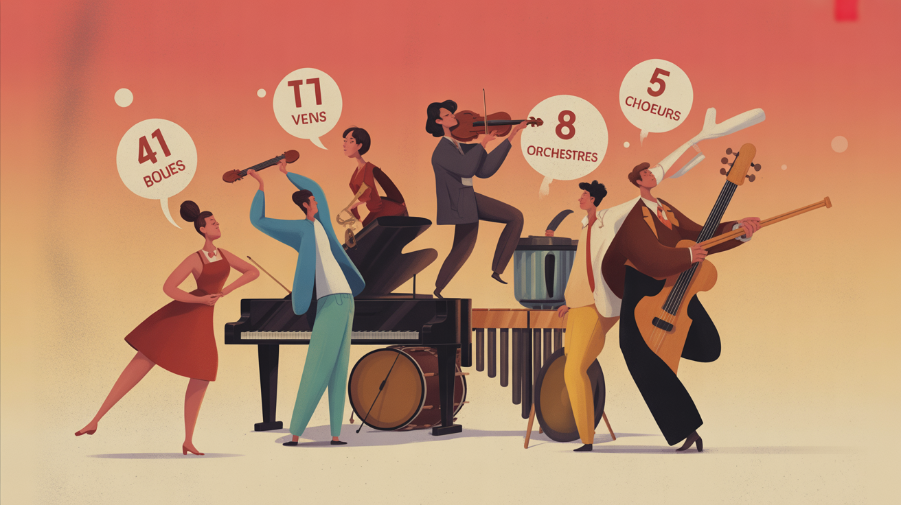 artistes instruments orchestres choeurs conservatoire paris saclay