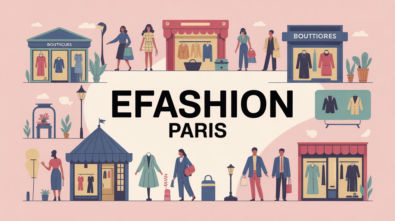 Plateforme achat B2B Efashion Paris pour professionnels de la mode