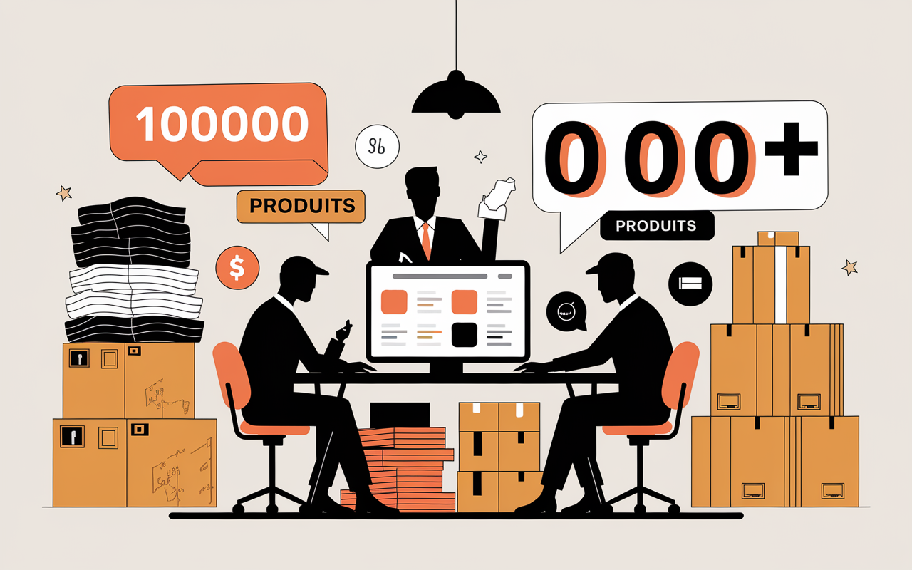 Sourcing mode pro avec Efashion Paris, plus de 100000 produits