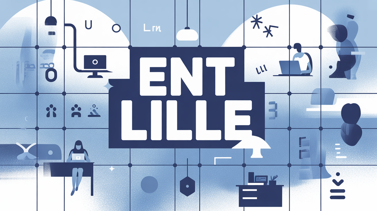 Illustration ENT Lille espace numerique securise etudiants