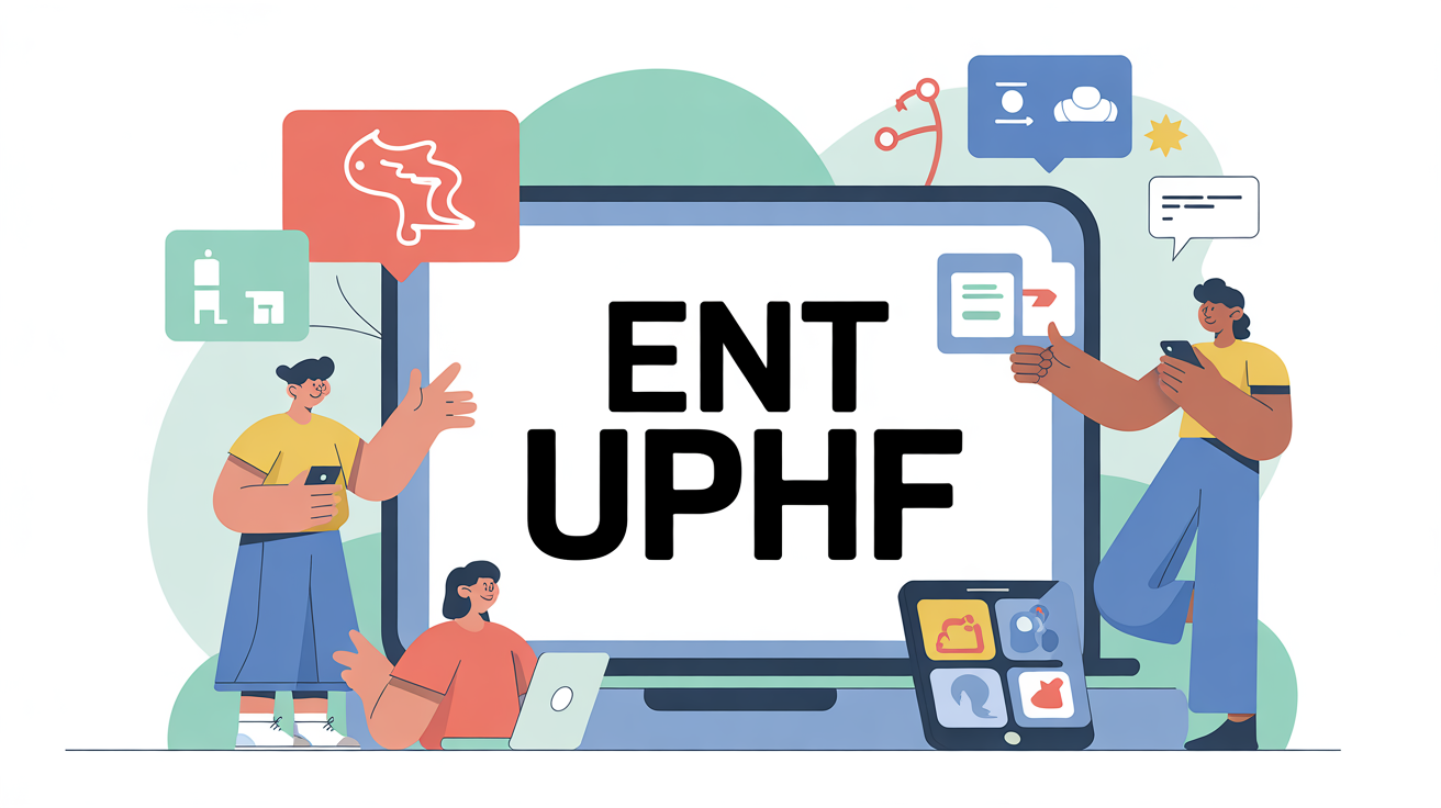 Connexion ENT UPHF illustrée guide