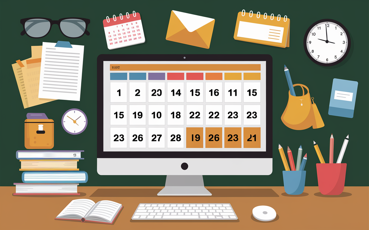 iProf Creteil tableau de bord icones enseignants