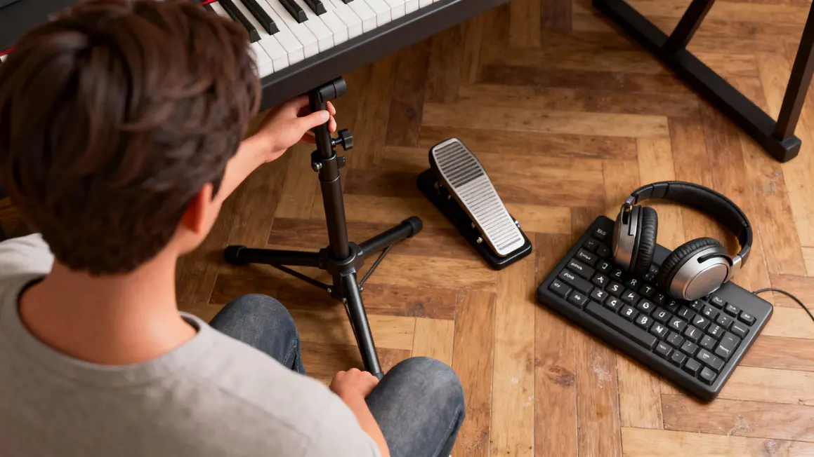 Accessoires essentiels pour debuter clavier piano