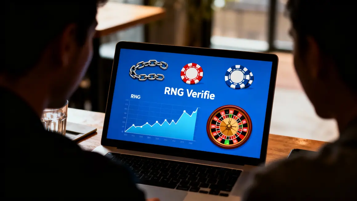 interface casino en ligne avec rng et securite