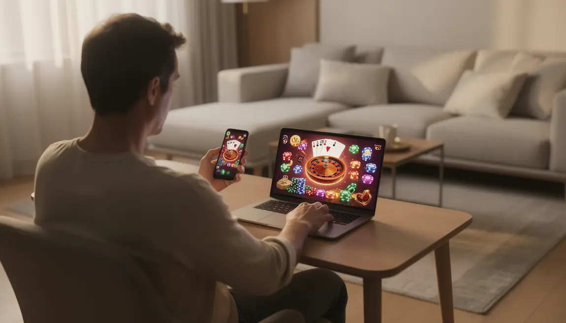 vue d'ensemble jeux de casino en ligne sur ordinateur et mobile