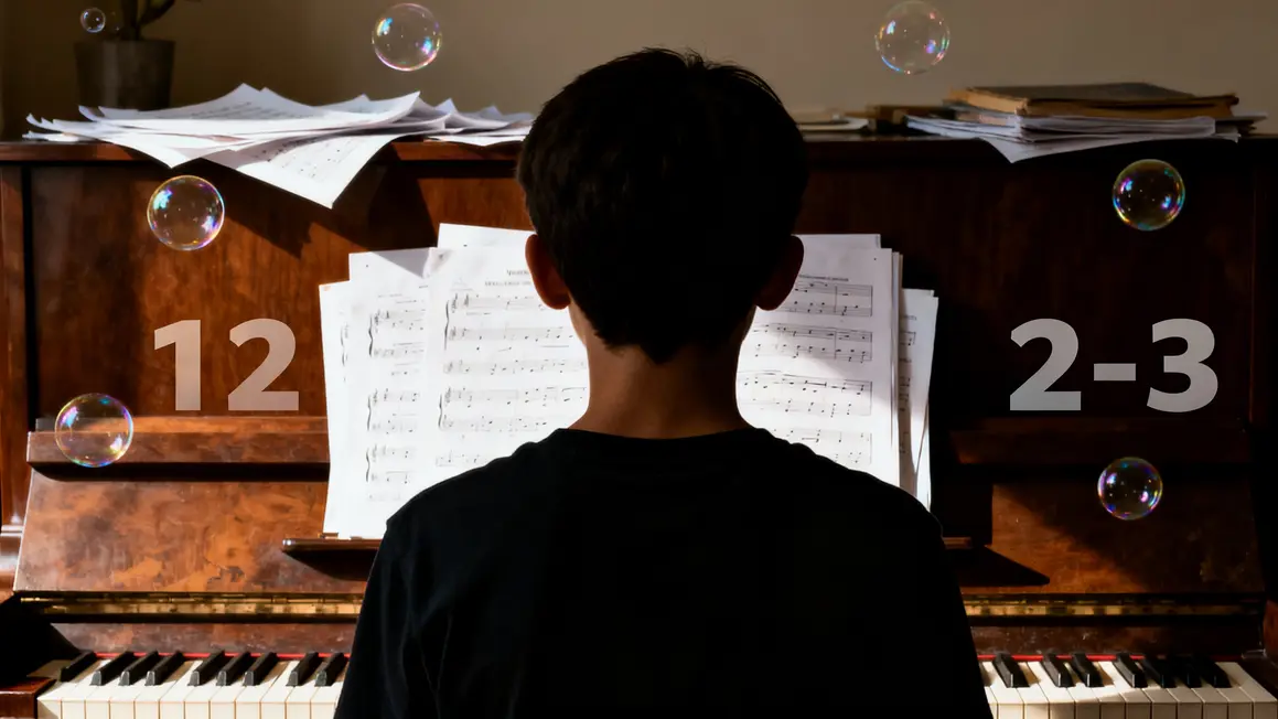 Adolescent piano profil pédagogique, attentes cours