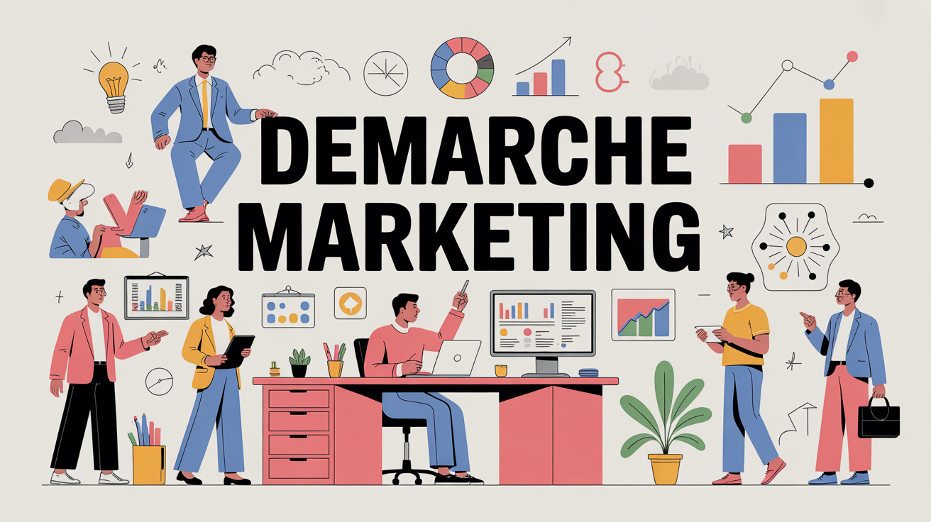 démarche marketing réunion entrepreneurs schémas