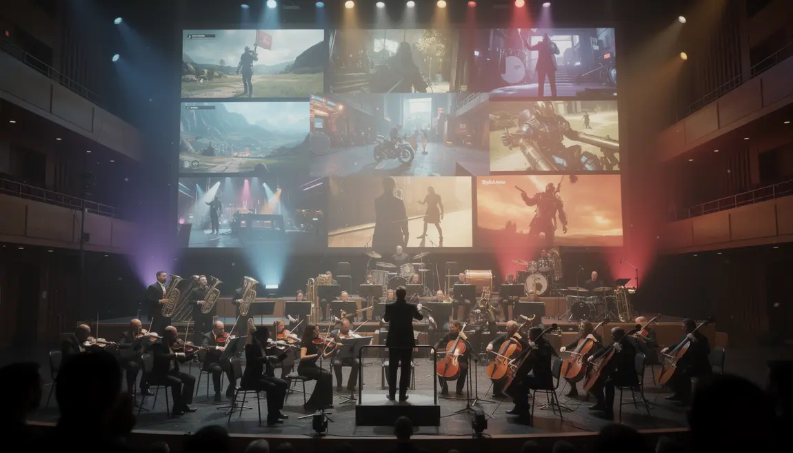 grand orchestre symphonique musique classique dans cinema et jeux video