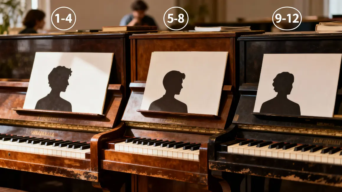 Progression piano méthode débutant à avancé
