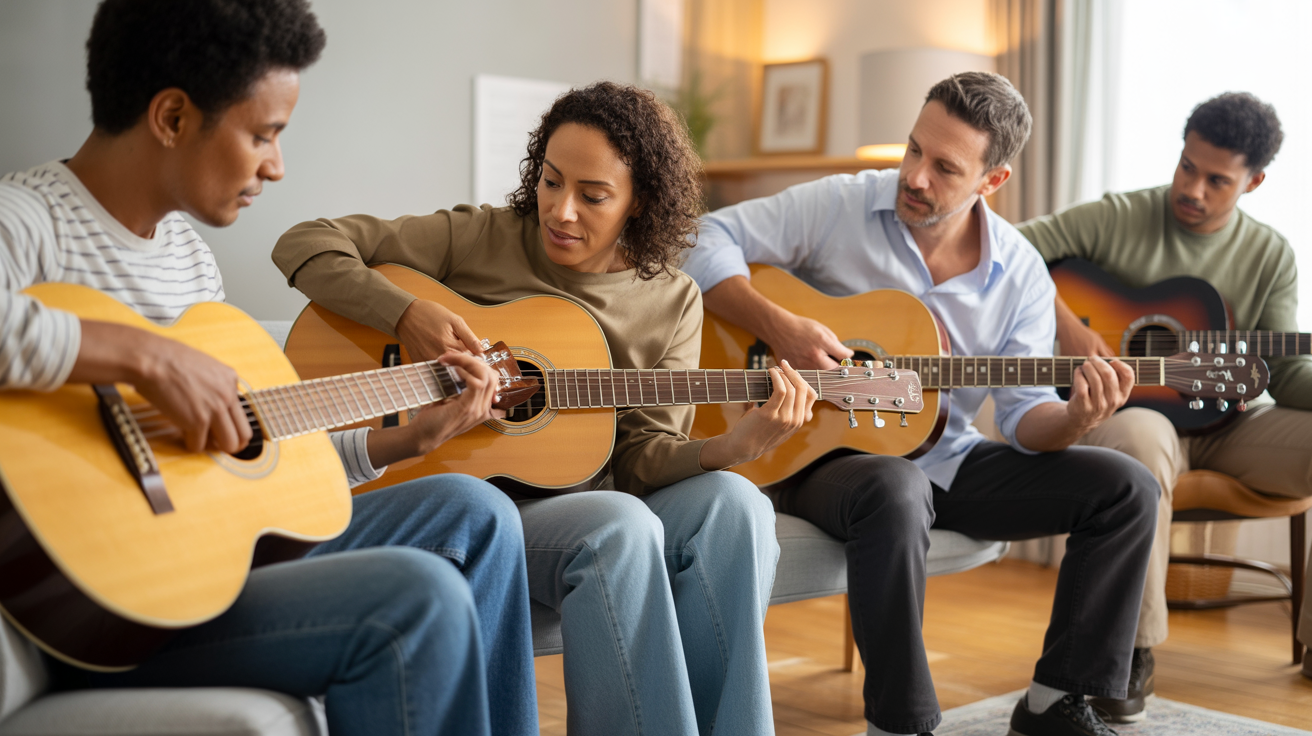 pourquoi de plus en plus d adultes apprennent la guitare acoustique featured image
