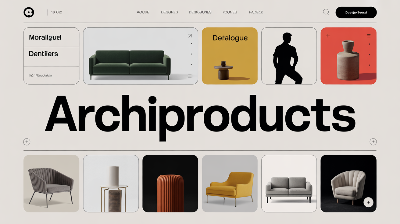 archiproduct portail web avec catalogue mobilier