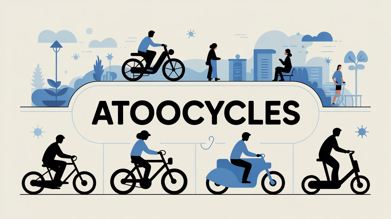 Illustration plateforme atoocycles mobilite douce