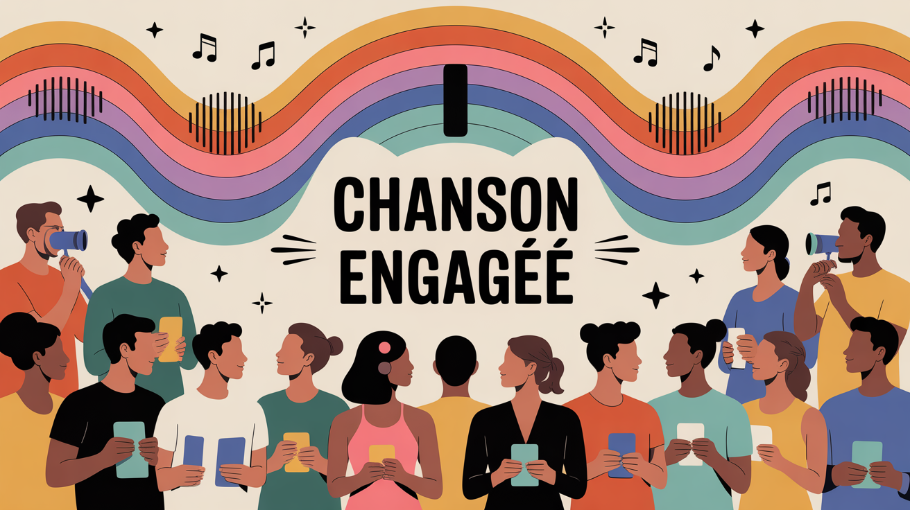 chanson engagée foule et onde sonore