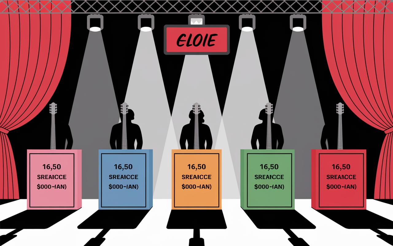 options prix cour de guitar