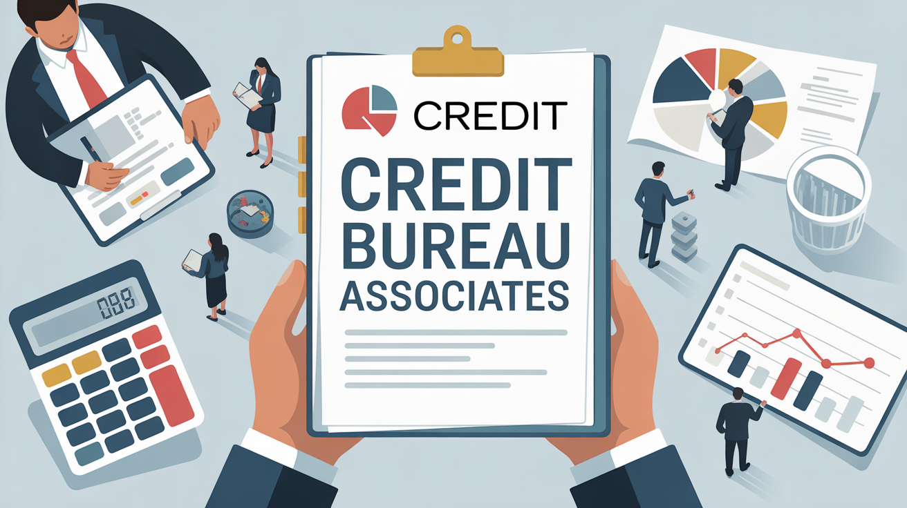 Credit Bureau Associates dossier credit stylisé