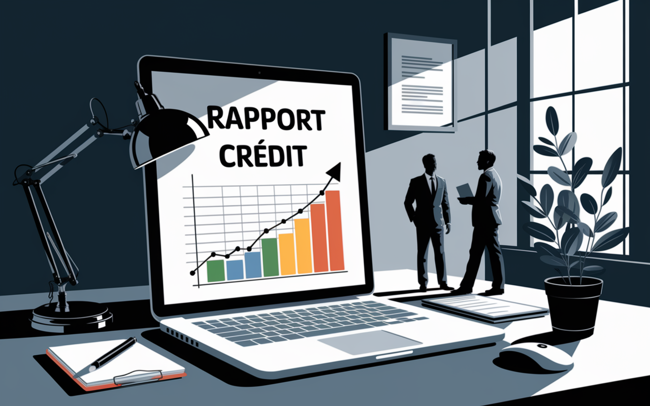 Credit Bureau Associates rapport credit collection tablette