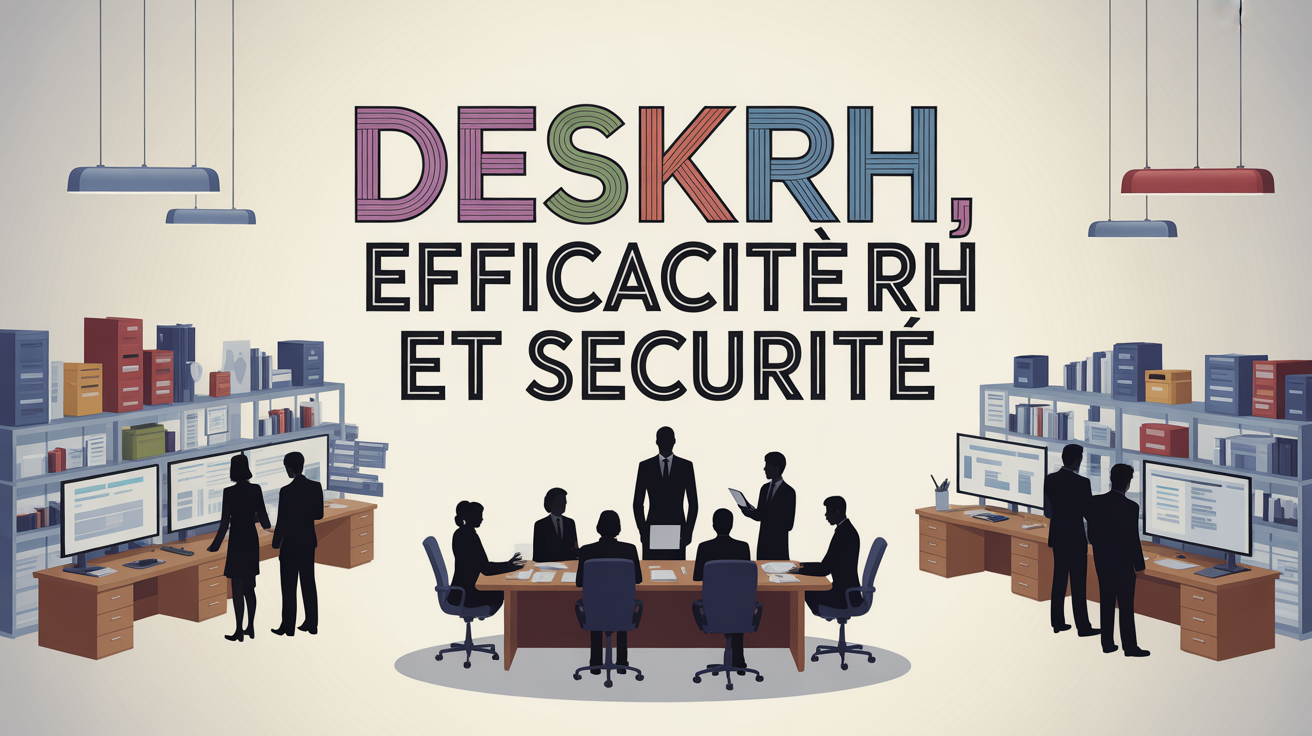 scene de bureau deskrh efficacité sécurité