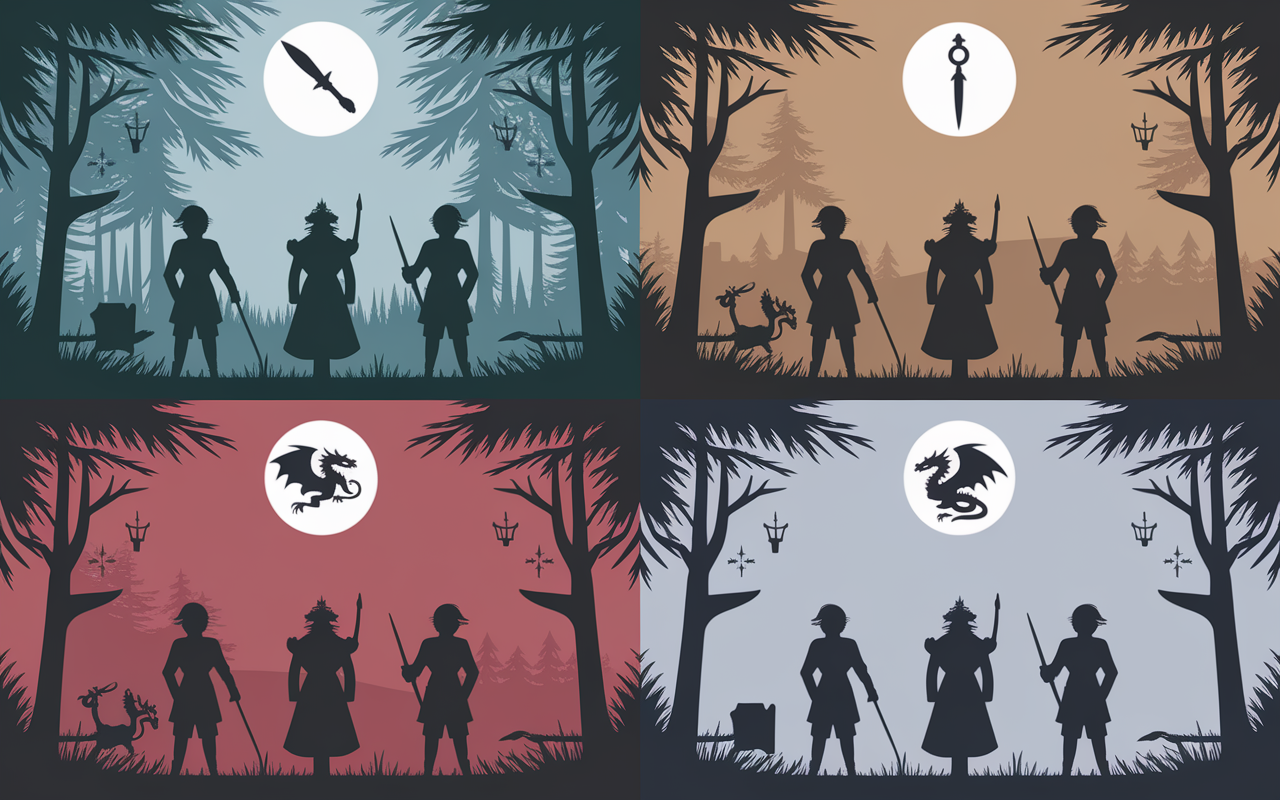 grandeur nature jeu de role types groupes