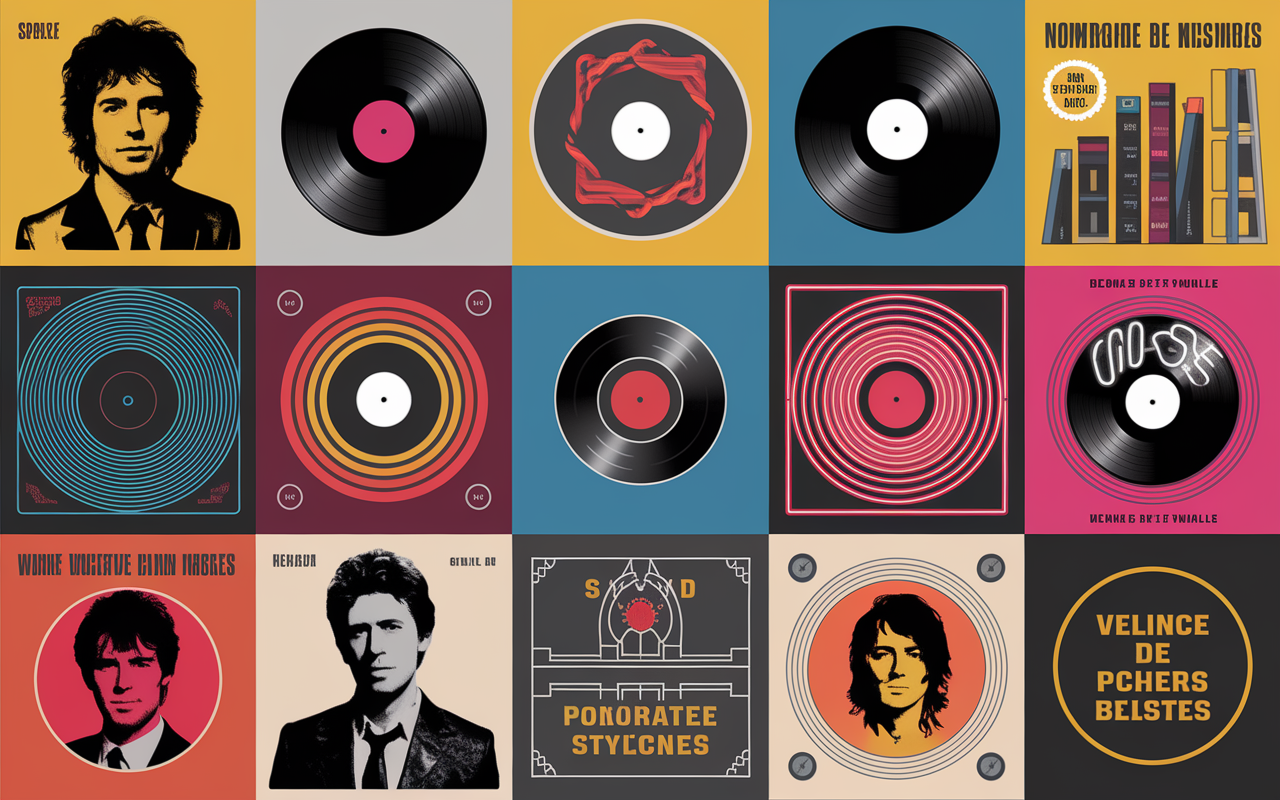 groupes année 80 playlist albums vinyles