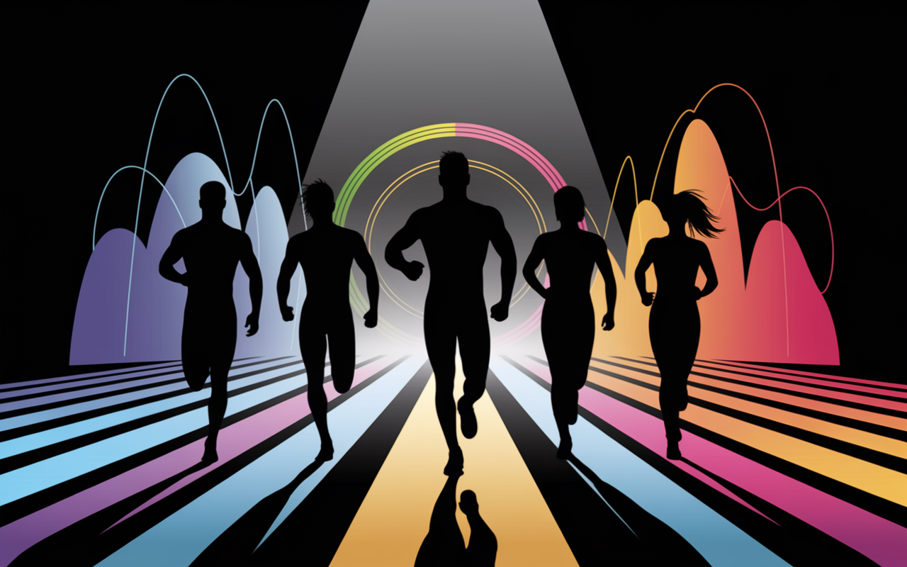 musique sport motivation haltères tapis auditeurs