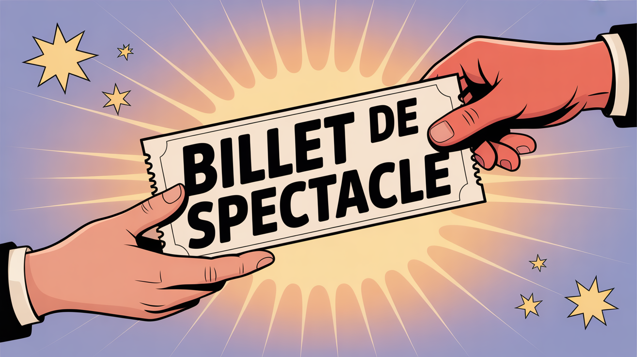 main passant billet pour revente billet spectacle entre particulier