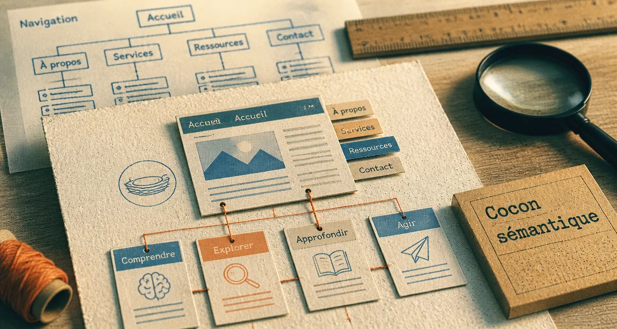 Architecture site web et cocon sémantique pour SEO
