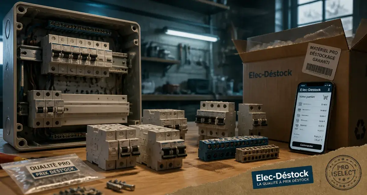 elec-destock.fr : tableau électrique neuf et disjoncteurs à prix réduit