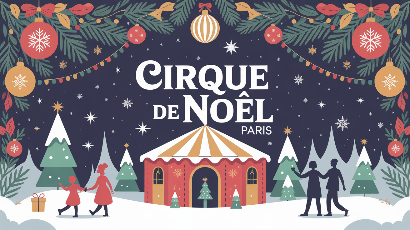 le cirque de noël christiane bouglione chapiteau paris neige