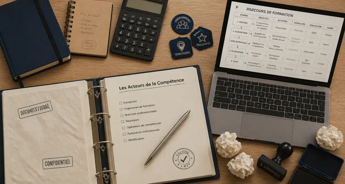 Les acteurs de la compétence : 1400 entreprises et stratégie RSE pour la formation
