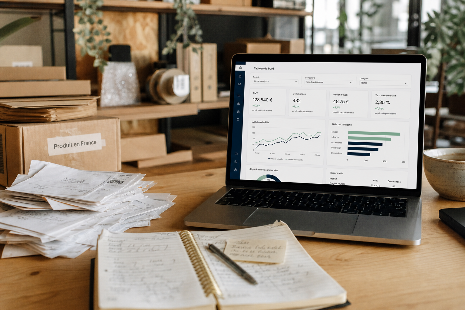 Marketplace en France : 21 % du marché européen, factures et interface marketplace