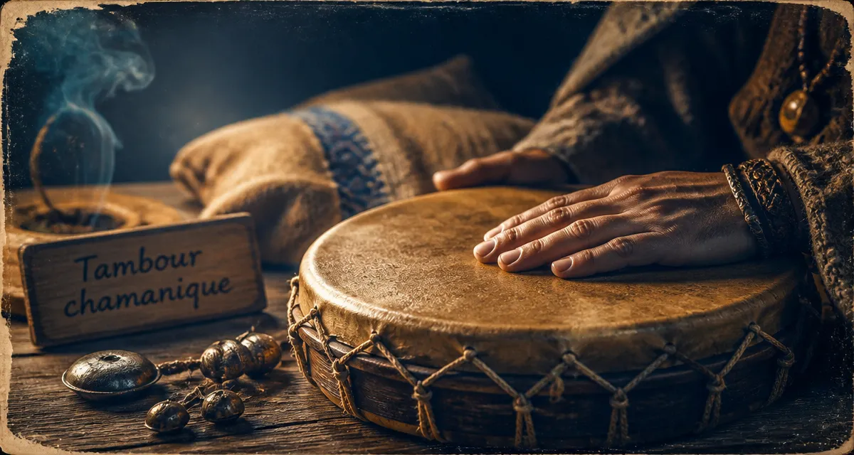 Musique chamanique tambour : tambour chamanique et transe à 240 bpm