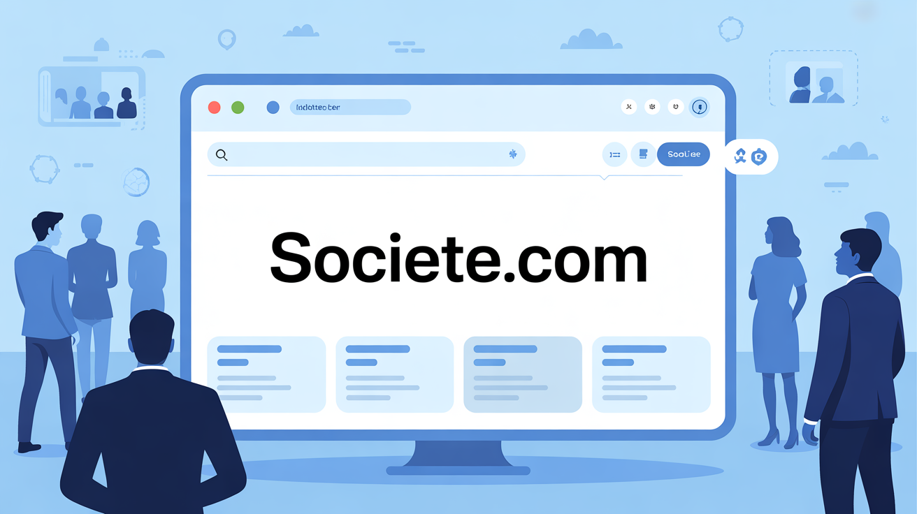 interface societe .com recherche entreprise