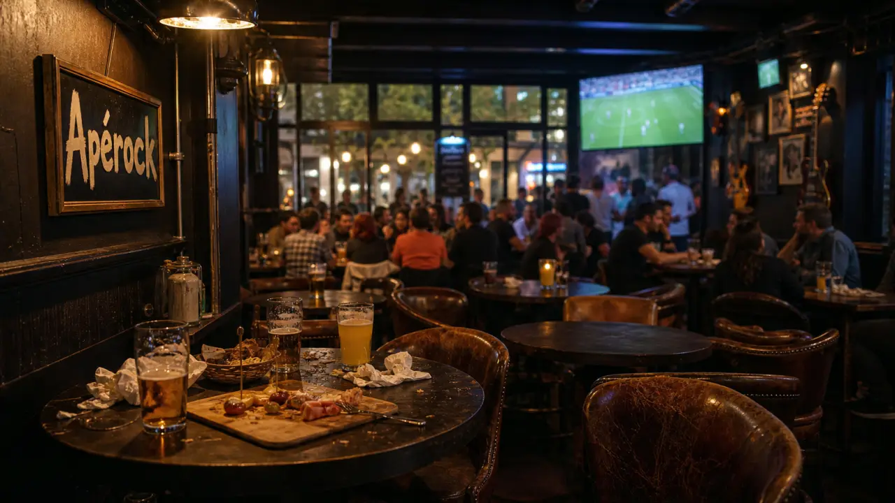 Apérock Paris 17e : bar rock, écran de match, bières et tapas