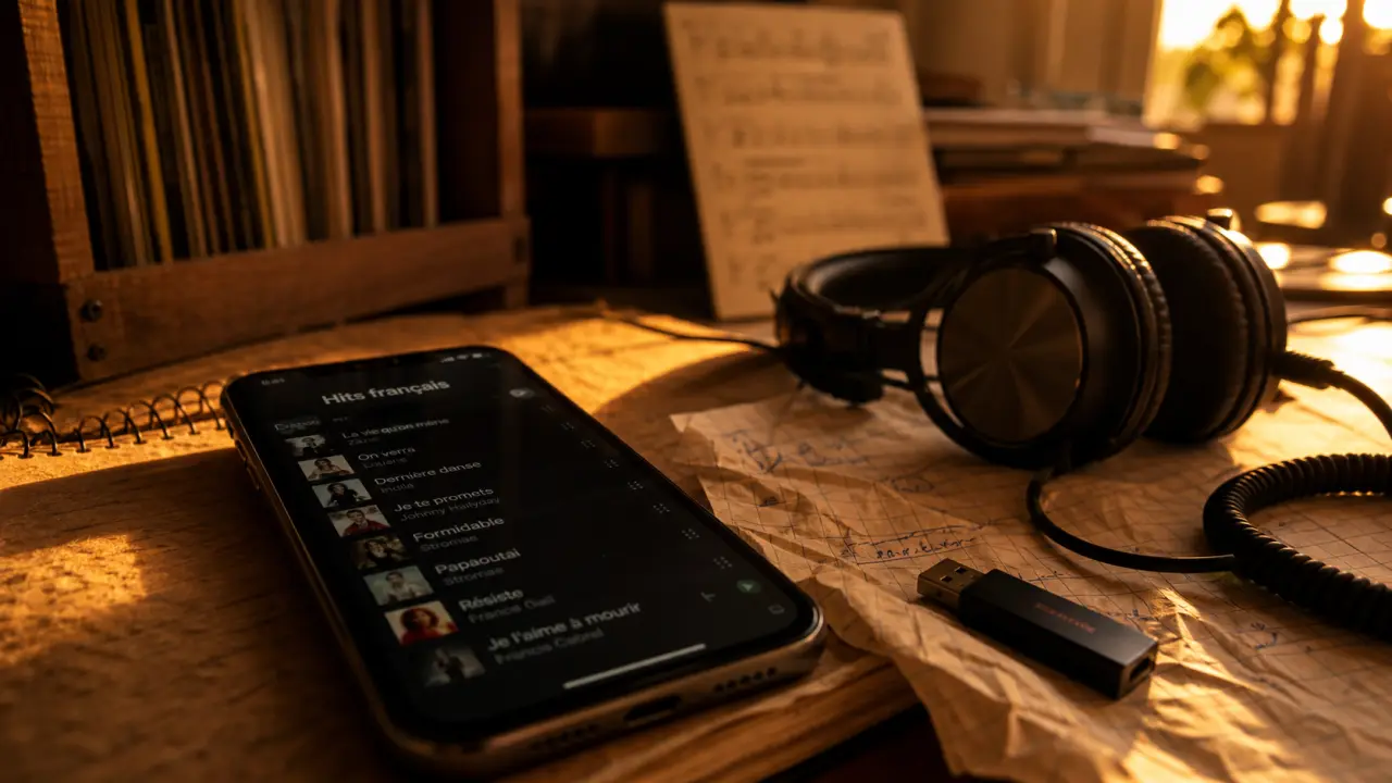 Chanson française actuelle : hits du moment, playlists à jour