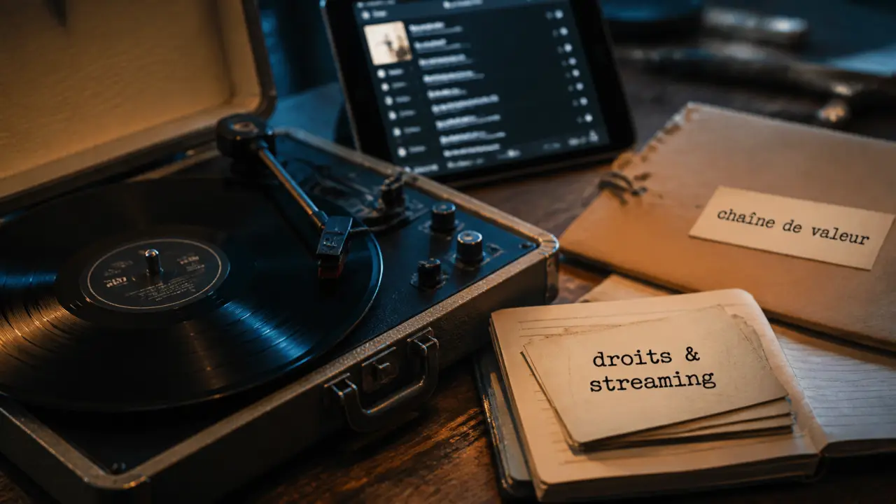Industrie musicale : droits streaming et argent