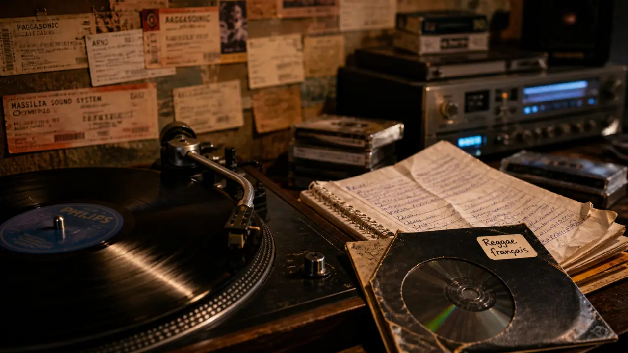 Reggae en français : platine vinyle et albums à écouter