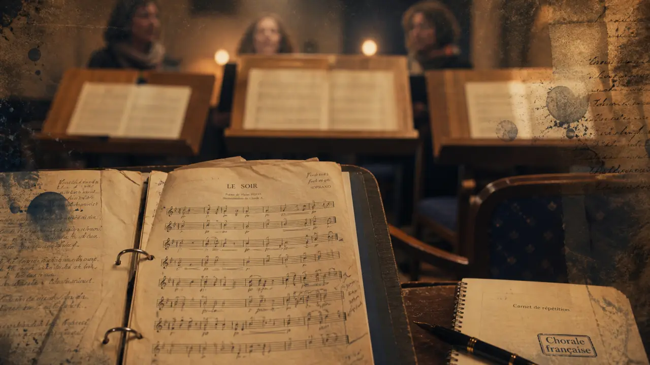 Répertoire chorale chanson française : partitions en chorale