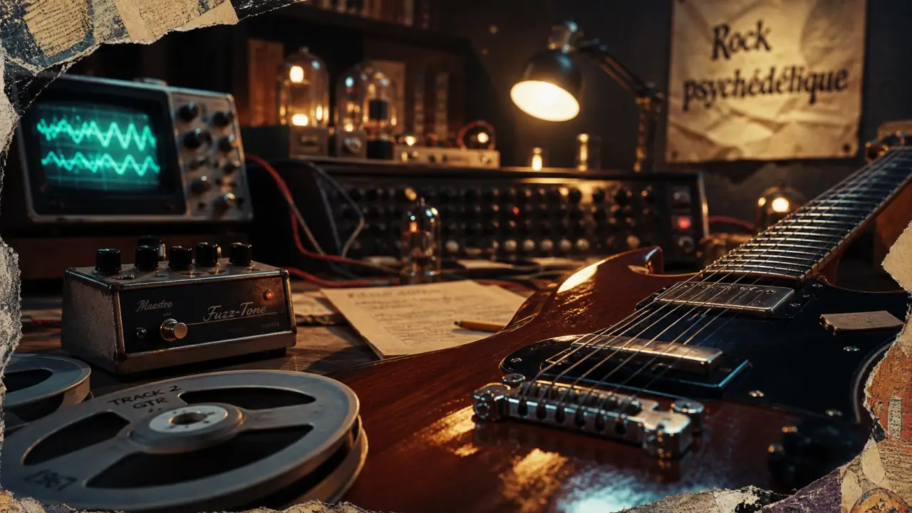 Rock psychedelique : guitare et studio d’enregistrement des années 60