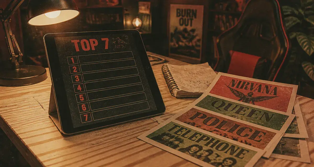 Vieux groupe de rock Top 7 : 7 groupes légendaires niveau 139