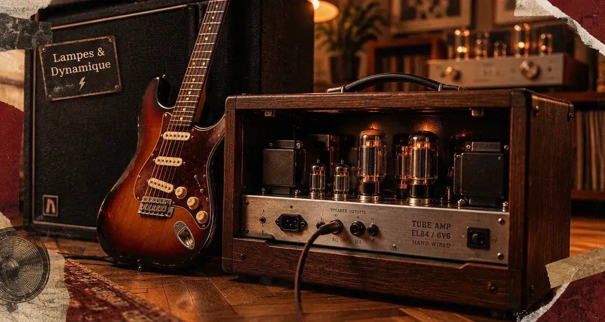 Ampli a lampe : tubes, grain et dynamique, volume contrôlé